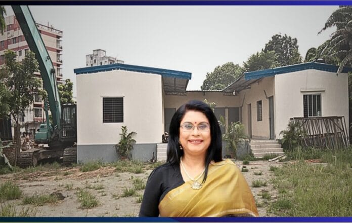 বিশিষ্ট রবীন্দ্র সঙ্গীত শিল্পী রেজওয়ানা চৌধুরি বন্যা।
