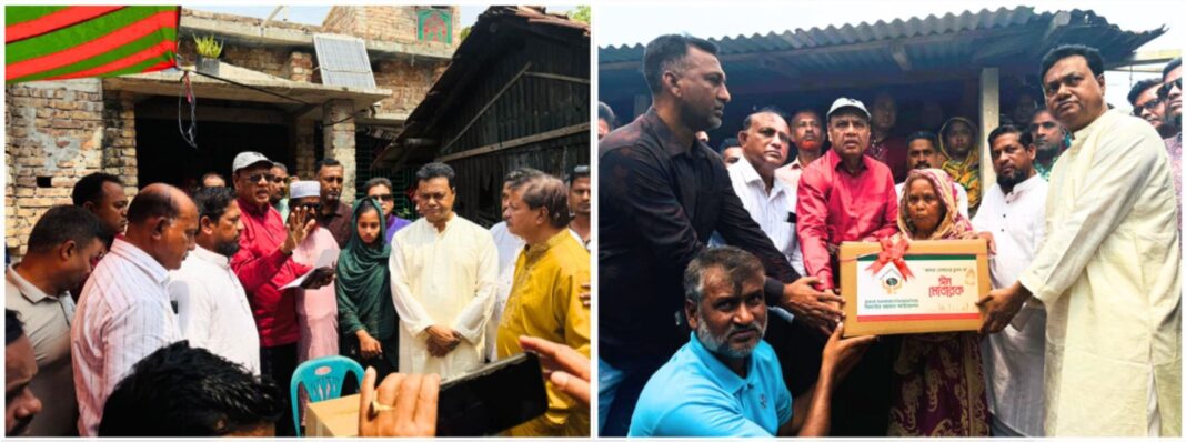 খুলনায় শহীদ পরিবারের মাঝে জিয়াউর রহমান ফাউন্ডেশনের ঈদ উপহার