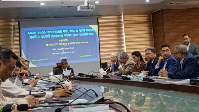 এক ন্যাশনাল সিস্টেমেই হবে ভ্যাটের যাবতীয় কাজ : এনবিআর চেয়ারম্যান