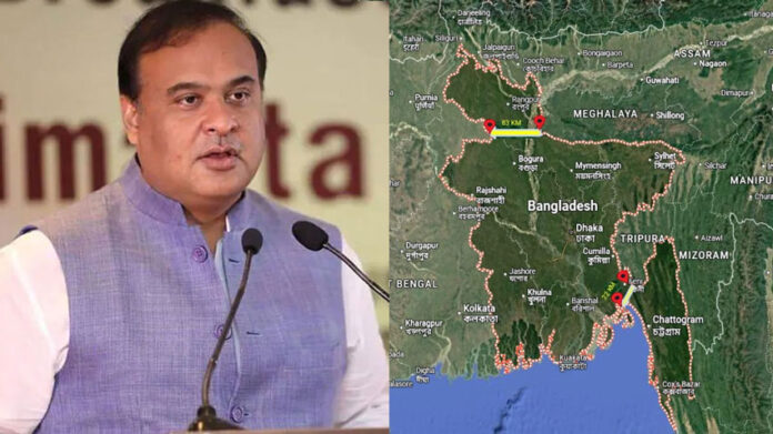 রংপুর-চট্টগ্রামকে বিচ্ছিন্ন করার হুমকি আসামের মুখ্যমন্ত্রীর