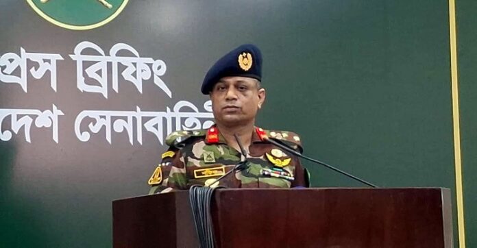 সরকারের নির্দেশনা অনুযায়ী নির্বাচনী দায়িত্ব পালন করবে সেনাবাহিনী