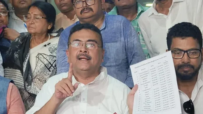 পশ্চিমবঙ্গে কথিত বাংলাদেশিমুক্ত রাজ্য গড়ার ডাক শুভেন্দু অধিকারীর