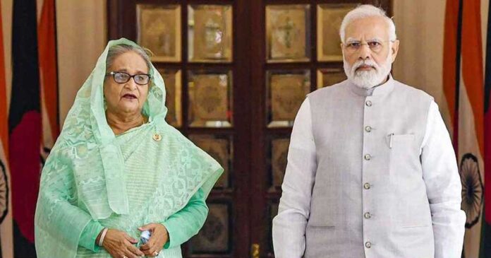 গণহত্যাকারী হাসিনা প্রশ্নে এখনো অনড় অবস্থানে ভারত