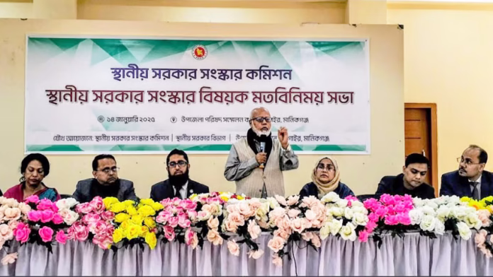 দলীয় প্রতীকে হবে না স্থানীয় নির্বাচন