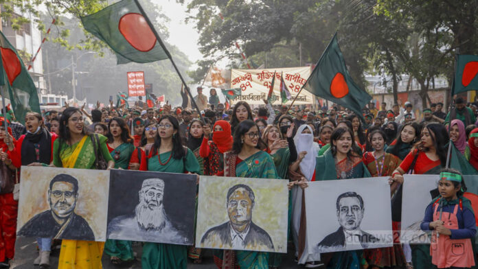 অভ্যুত্থানের ঝাণ্ডা বৈছাআ এনসিপির ছায়ায় ম্লান