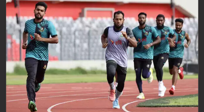 ফিটনেস টেস্টে এগিয়ে নাহিদ, পিছিয়ে মোস্তাফিজ–তাসকিন