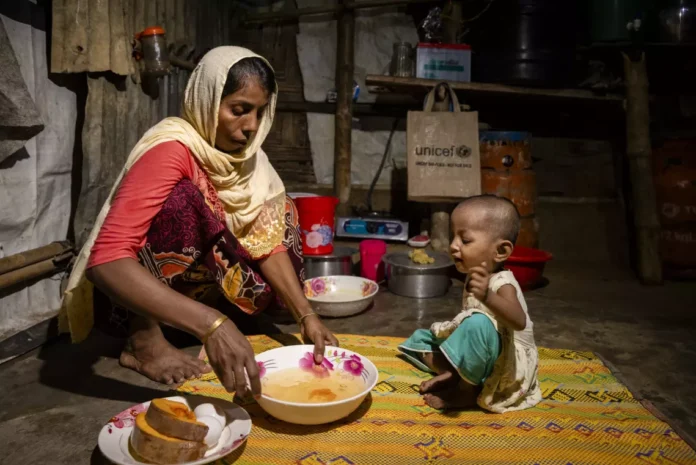 অপুষ্টিতে ভুগছে রোহিঙ্গারা, দেখছে না বিশ্ব
