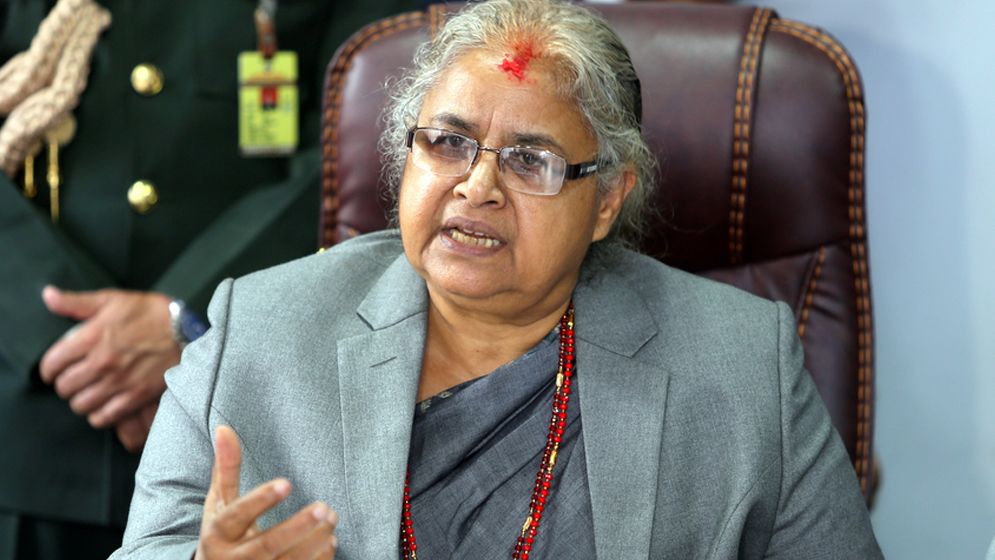 নেপালের অন্তর্বর্তী প্রধানমন্ত্রী হলেন সুশীলা কার্কি