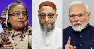 আপনার বোন দিল্লিতে বসে আছেন, তাকে বাংলাদেশে পাঠান: মোদিকে ওয়াইসি