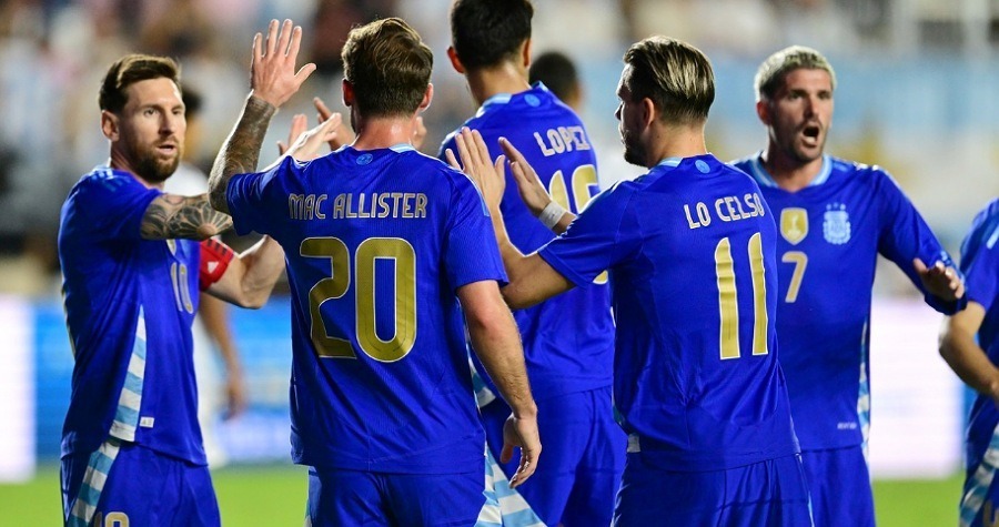 দুর্বল পুয়ের্তো রিকোর সঙ্গে ছেলাখেলা করল আর্জেন্টিরা