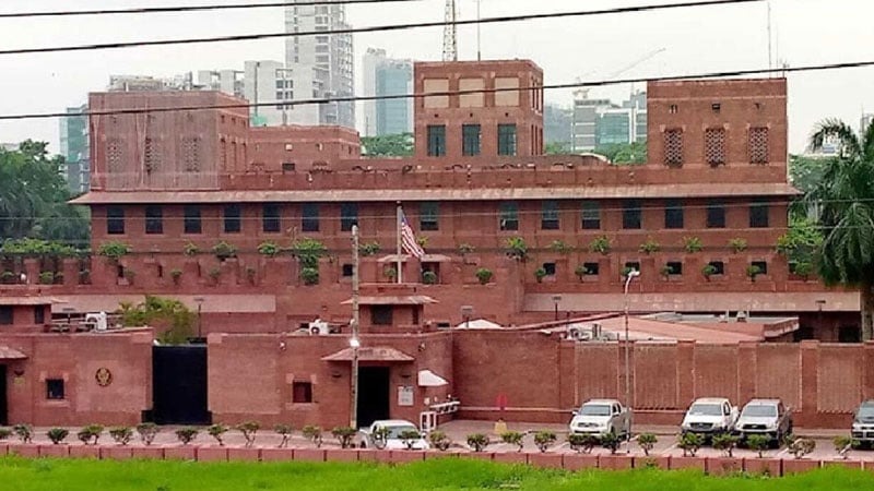 ঢাকায় মার্কিন দূতাবাস এলাকায় নিরাপত্তা জোরদার