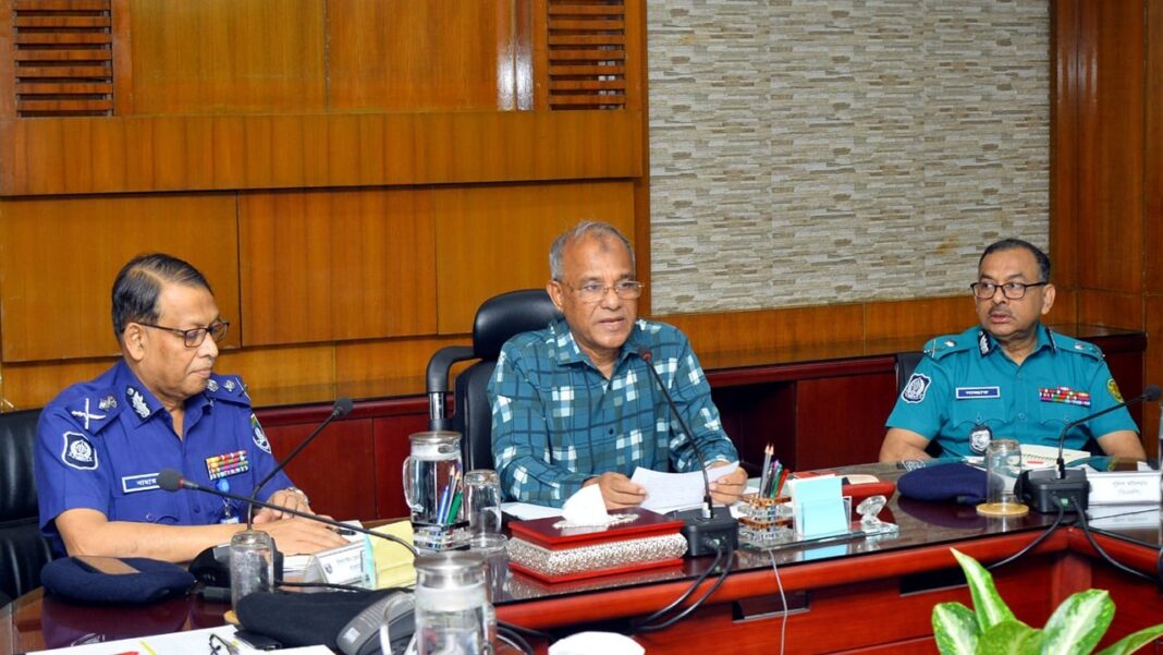 নির্বাচনে পুলিশের ভূমিকা সবচেয়ে গুরুত্বপূর্ণ : স্বরাষ্ট্র উপদেষ্টা