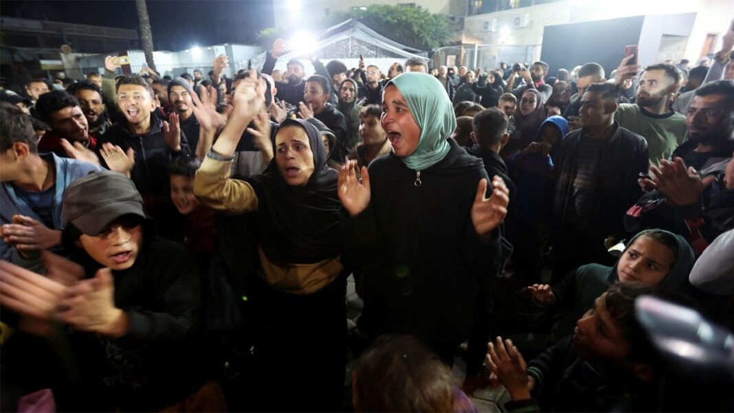 ইসরায়েল-ফিলিস্তিনি গোষ্ঠী চুক্তি স্বাক্ষরের পর গাজায় উচ্ছ্বাস