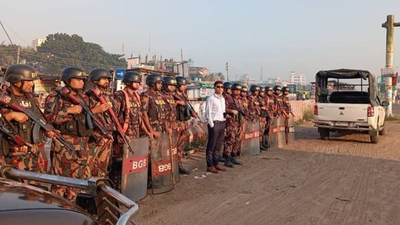 ঢাকাসহ ৪ জেলায় বিজিবি মোতায়েন