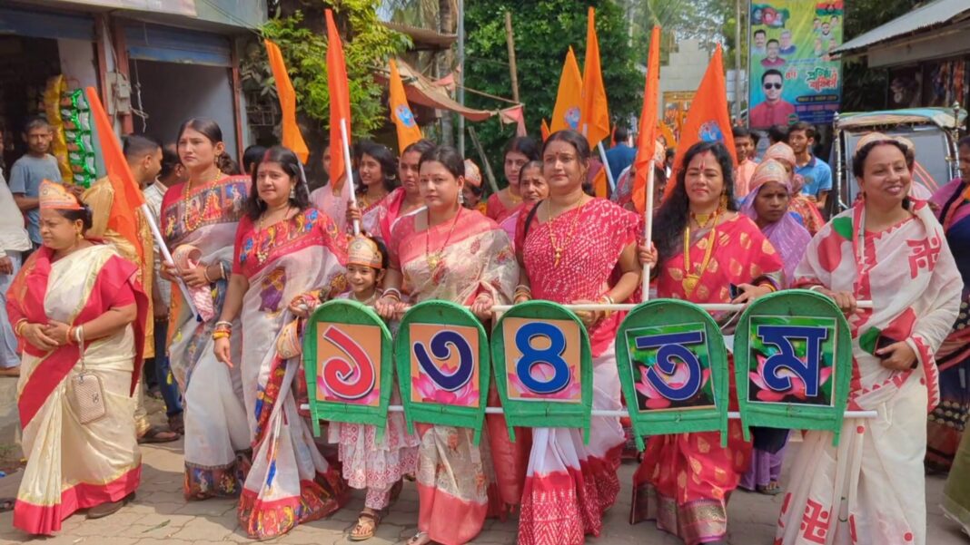 কাউখালী শ্রী গুরু সংঘ কেন্দ্রীয় আশ্রমে ৫ দিনব্যাপী আবির্ভাব উৎসব শুরু