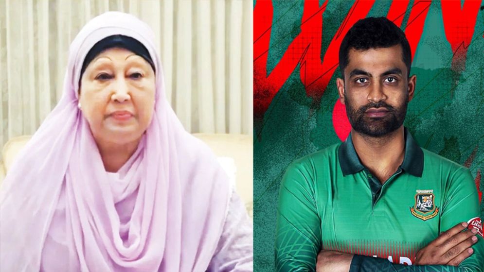 খালেদা জিয়ার সুস্থতার জন্য দোয়া চাইলেন তামিম