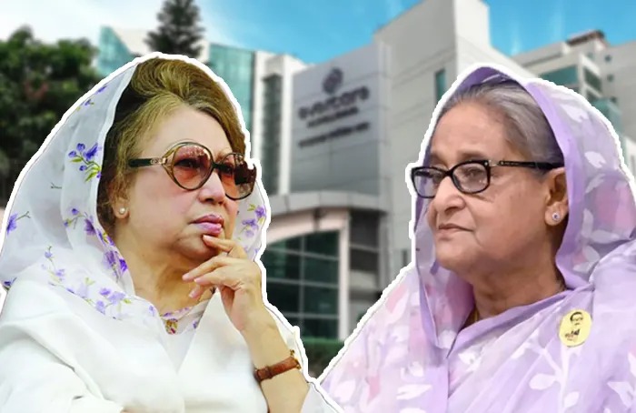 খালেদা জিয়ার সুস্থতা কামনায় শেখ হাসিনার মায়াকান্না