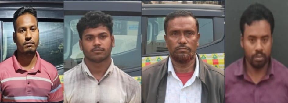 সুজন হত্যা মামলার ৪ আসামি গ্রেপ্তার
