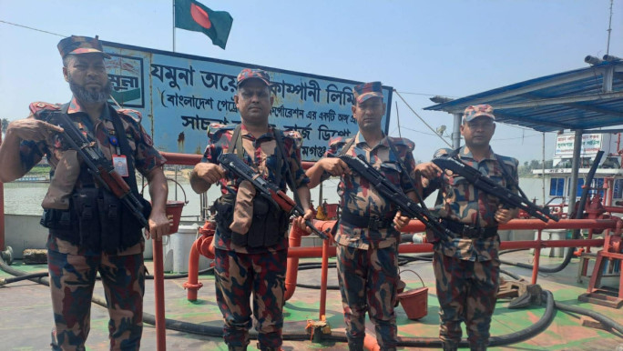 ৯ জেলায় জ্বালানি তেলের ১৯ ডিপোতে বিজিবি মোতায়েন