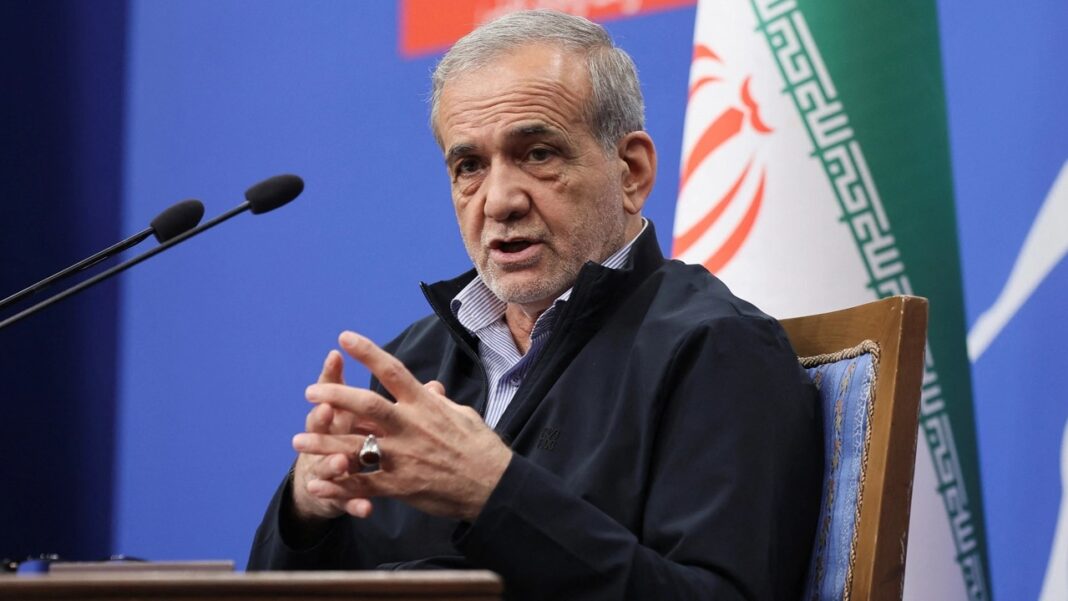 তিন শর্ত মানলেই যুদ্ধ বন্ধ হবে: মাসুদ পেজেশকিয়ান