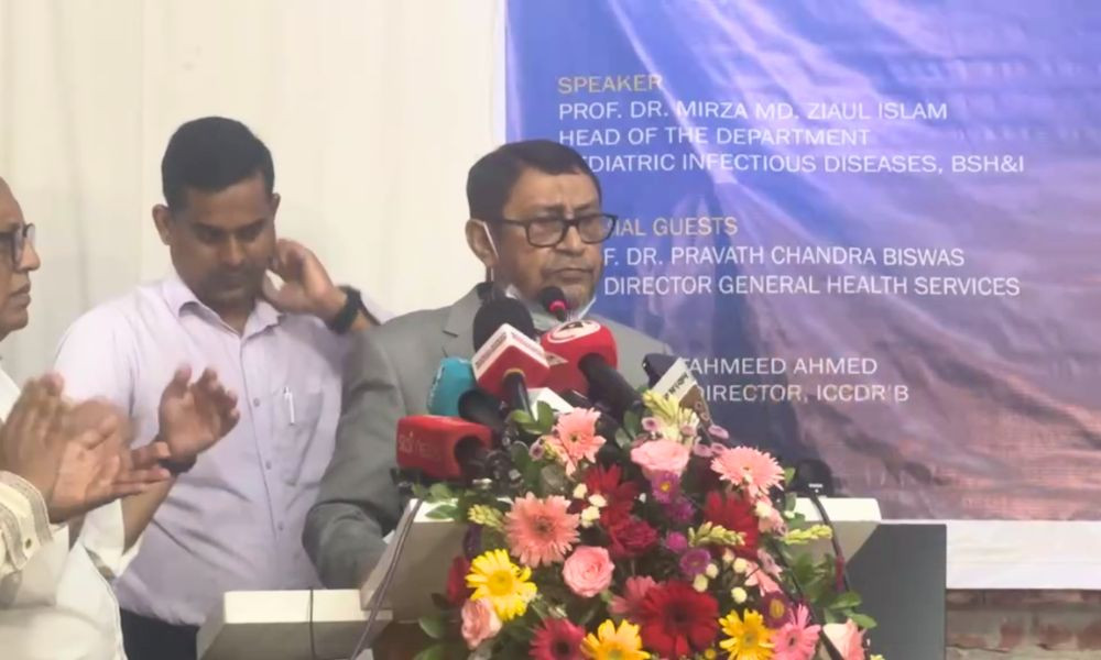 হাম হঠাৎ করে বজ্রপাতের মতো এসেছে: স্বাস্থ্যমন্ত্রী