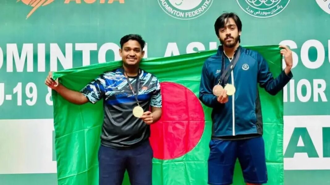 ব্যাডমিন্টনে আন্তর্জাতিক মঞ্চে তিন ক্যাটাগরিতে ৫টি স্বর্ণপদক জিতলো বাংলাদেশ