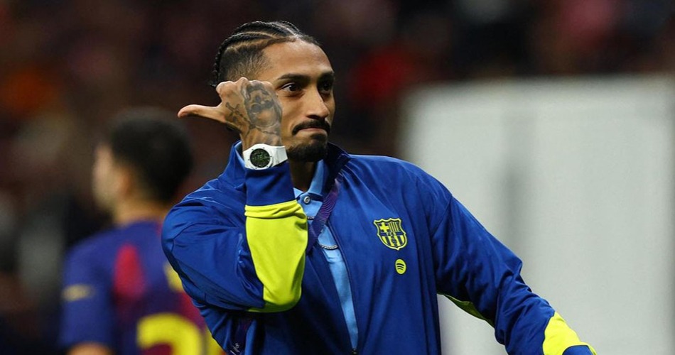 বার্সার বিদায়ে রেফারির বিরুদ্ধে ‘ডাকাতির’অভিযোগ রাফিনিয়ার