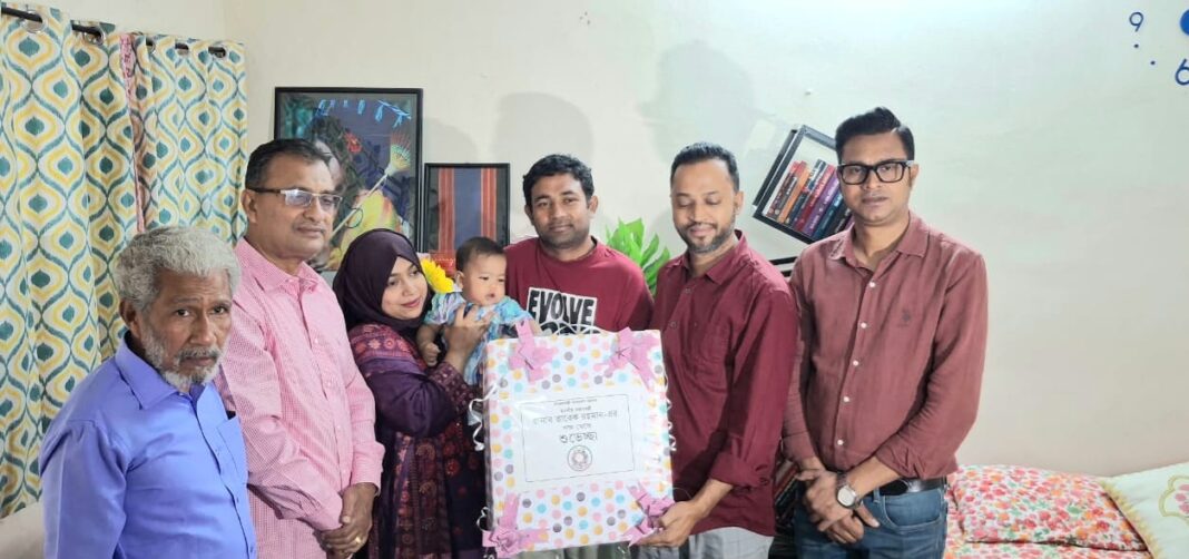 শুভেচ্ছা জানানো নিলিমা ও তার সন্তানের জন্য উপহার পাঠালেন প্রধানমন্ত্রী