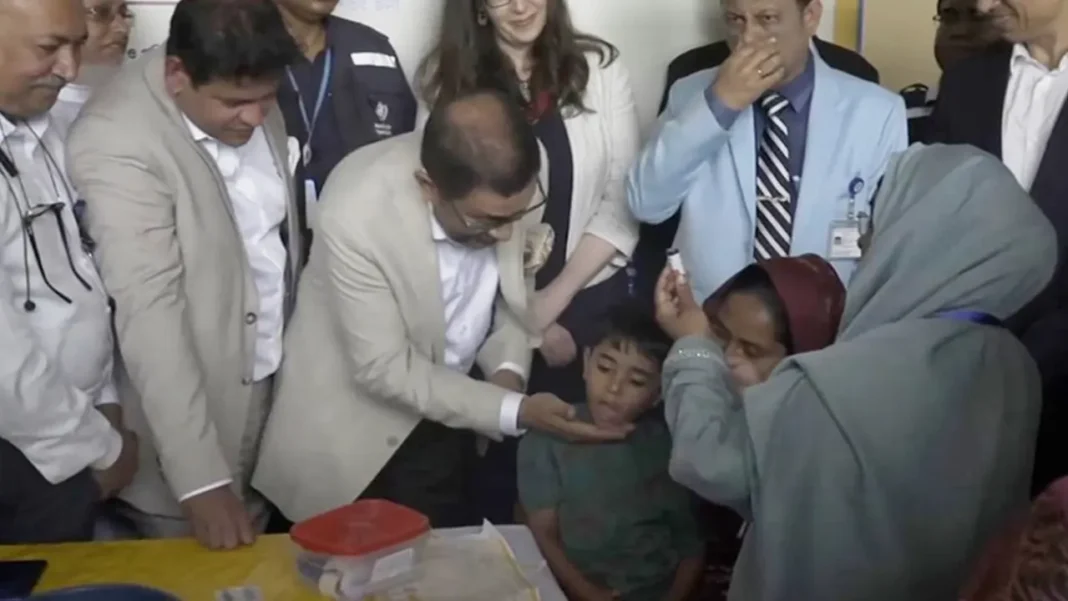 দেশজুড়ে হাম-রুবেলার টিকা কর্মসূচির উদ্বোধন