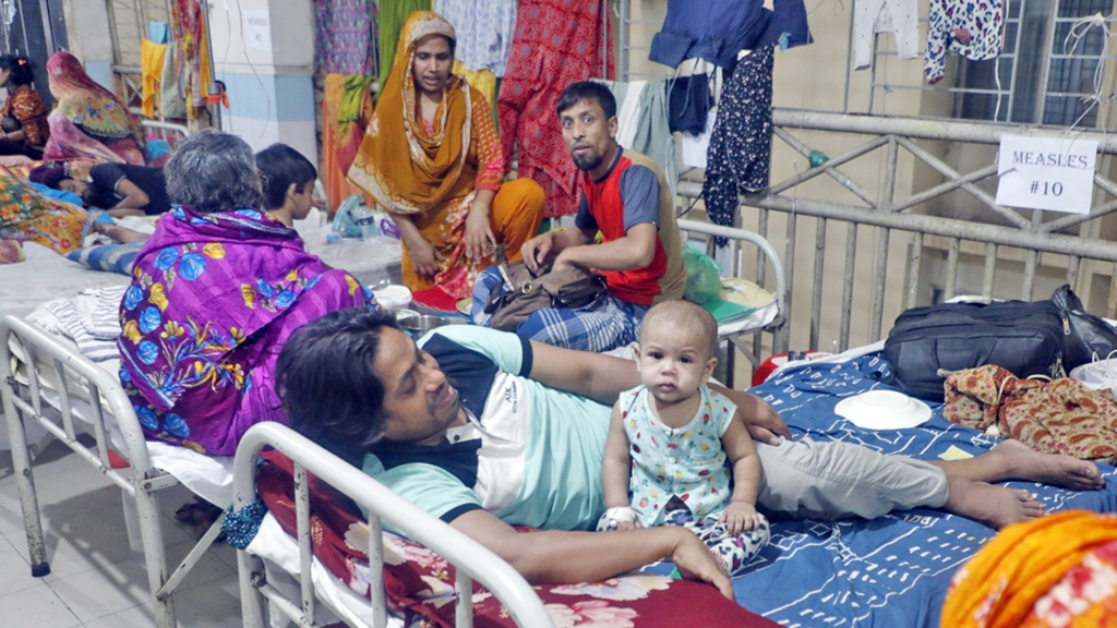 হাম ও উপসর্গে আরও ৭ শিশুর মৃত্যু
