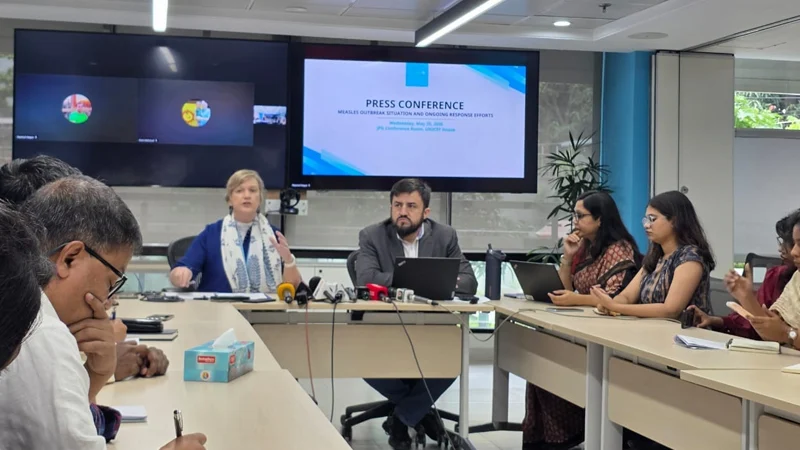 হামের টিকার সংকট নিয়ে অন্তর্বর্তী সরকারকে ১০ বার সতর্ক করা হয়: ইউনিসেফ