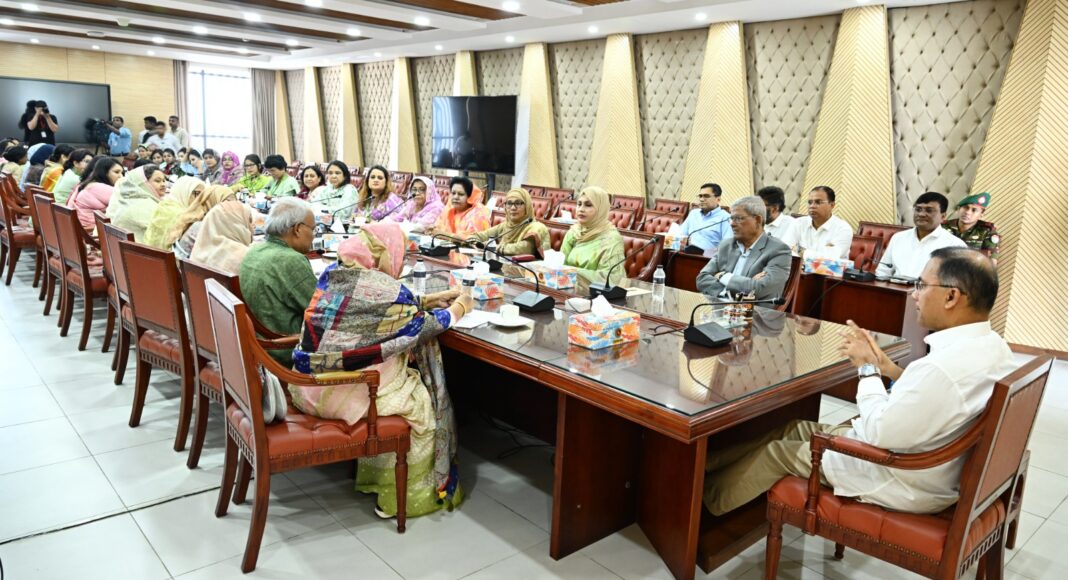 প্রধানমন্ত্রীর সঙ্গে বিএনপির সংরক্ষিত আসনের মহিলা সংসদ সদস্যদের বৈঠক