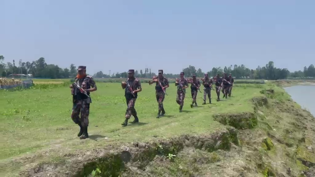 কুড়িগ্রামের ১৯৮ কিলোমিটার সীমান্তে বিজিবির কড়া নজরদারি, অবৈধ অনুপ্রবেশ ঠেকাতে সর্বোচ্চ সতর্কতা