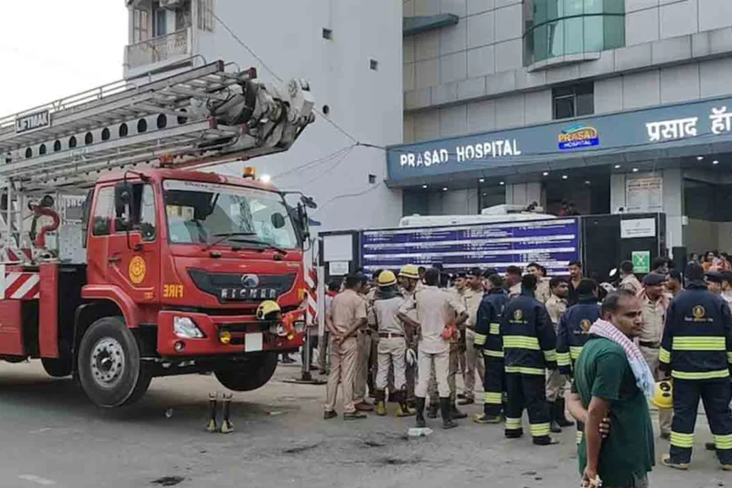 দিল্লির পর বিহারের হাসপাতালের আইসিইউতে ভয়াবহ অগ্নিকাণ্ড, চার রোগীর মৃত্যু