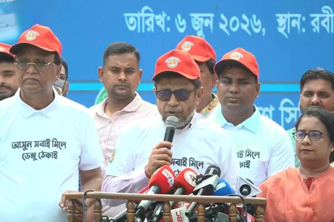 ডাক্তাররা আশঙ্কা করছেন এবারের ডেঙ্গুর রূপ হবে ভয়াবহ: স্বাস্থ্যমন্ত্রী