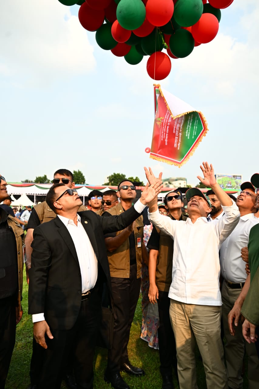 প্রাথমিক বিদ্যালয় গোল্ডকাপ ফুটবল টুর্নামেন্টের চূড়ান্ত পর্বের খেলা ও পুরস্কার বিতরণীতে প্রধানমন্ত্রী