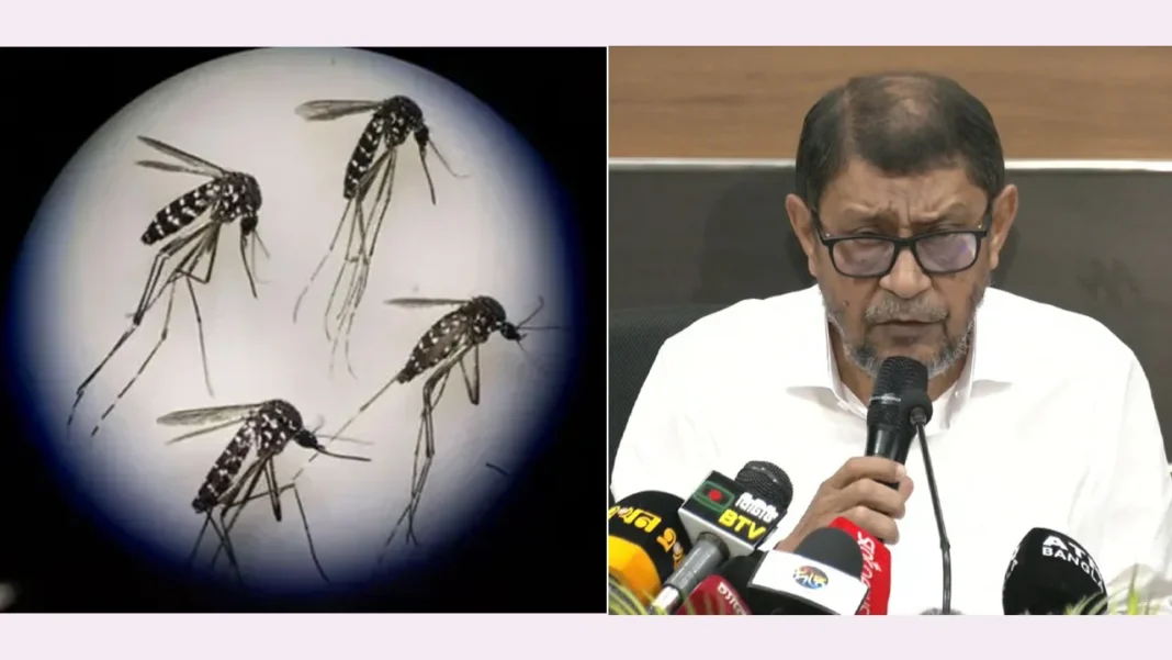 ডেঙ্গু রোগীদের ফ্রি চিকিৎসা দেওয়া হবে: স্বাস্থ্যমন্ত্রী