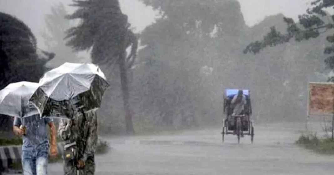 সন্ধ্যার মধ্যে ৭ জেলায় ৬০ কিলোমিটার বেগে ঝড়ের পূর্বাভাস