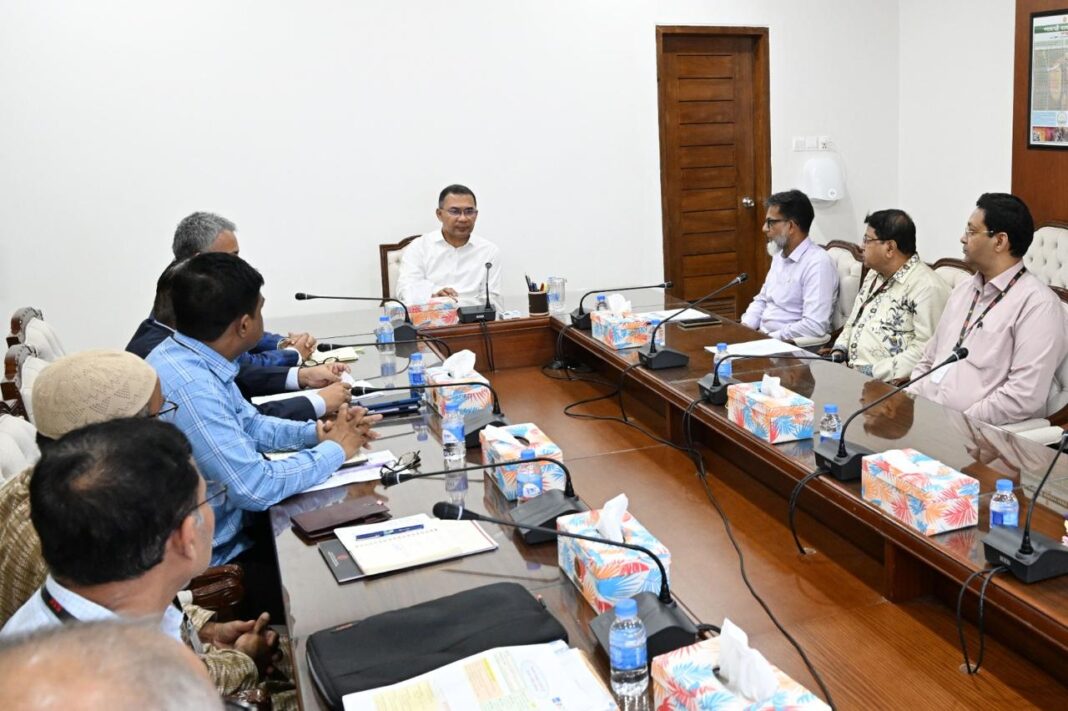 বিআরটি প্রকল্প নিয়ে সভা করলেন প্রধানমন্ত্রী