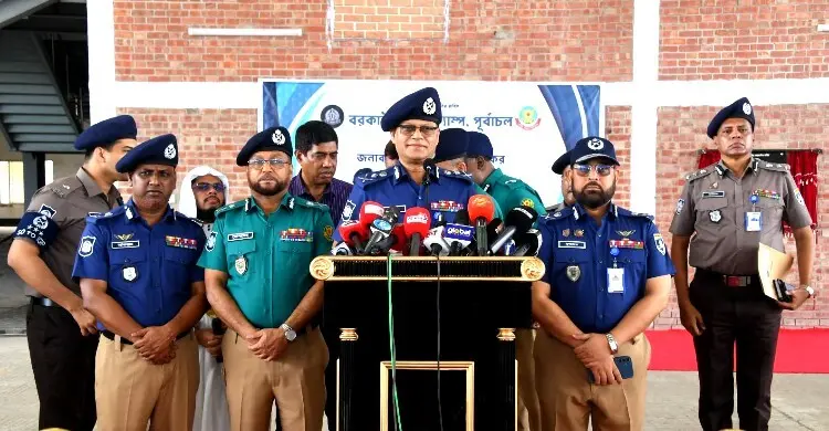 পূর্বাচলে ৪ থানা, ৬ তদন্ত কেন্দ্র ও ৪১ পুলিশ বক্স হবে: আইজিপি