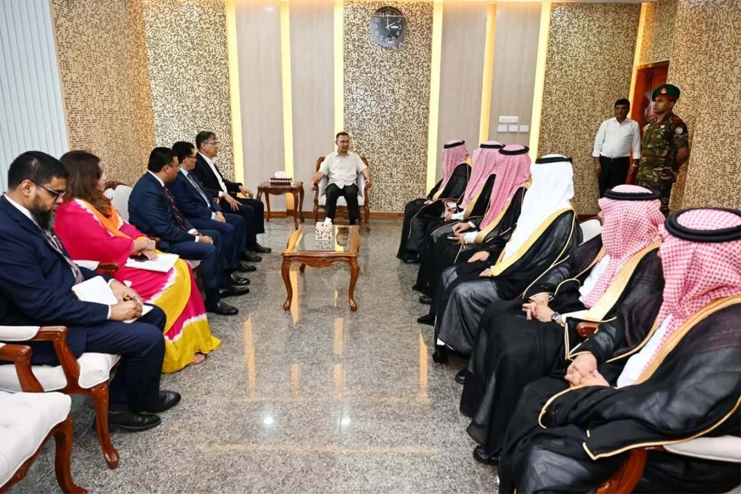 প্রধানমন্ত্রীর সঙ্গে সৌদি উপ-পররাষ্ট্রমন্ত্রীর সাক্ষাৎ, দ্বিপাক্ষিক সম্পর্ক নতুন উচ্চতায় নিতে একমত