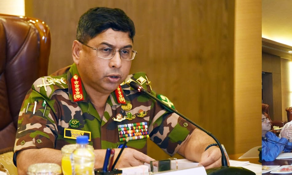 রোহিঙ্গা সংকট দেশের পরিবেশ ও অর্থনীতির ওপর চাপ তৈরি করছে : সেনাপ্রধান