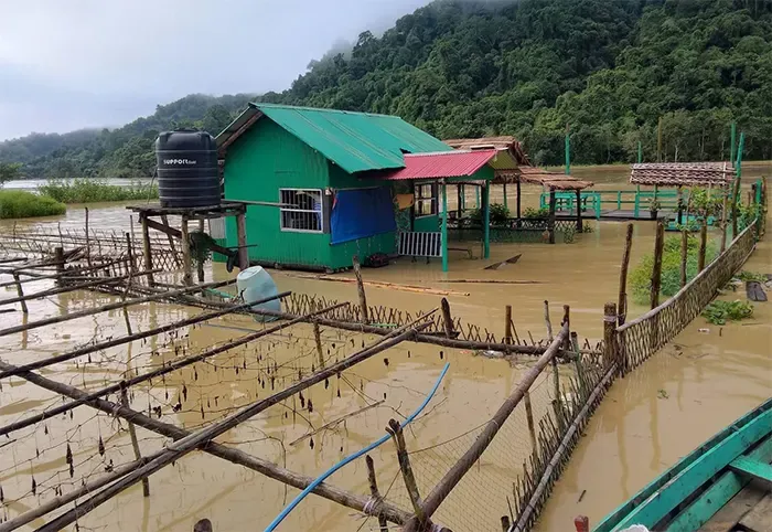 উজানের পাহাড়ি ঢলে রাঙামাটির নিম্নাঞ্চল প্লাবিত
