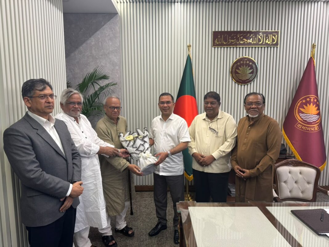 প্রধানমন্ত্রীর সাথে বিএনপির স্থায়ী কমিটির নতুন ৪ সদস্যের সাক্ষাৎ