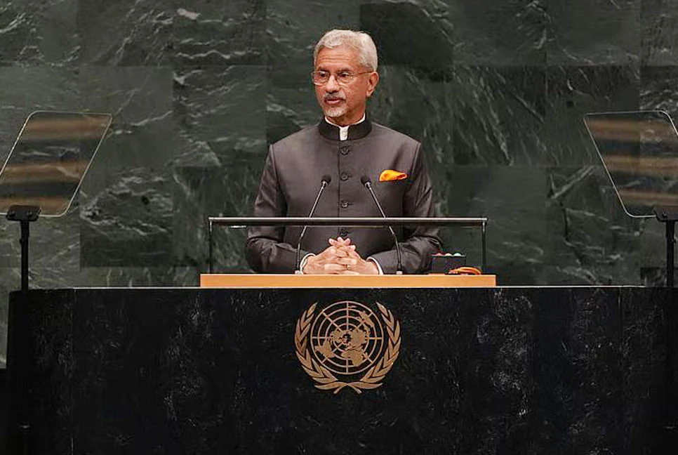 জাতিসংঘে নাম 'না' নিয়ে পাকিস্তানকে নিশানা জয়শঙ্করের