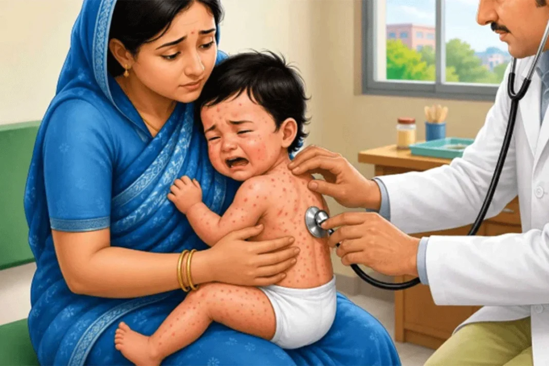 হাম উপসর্গে আরো ৯ শিশুর মৃত্যু