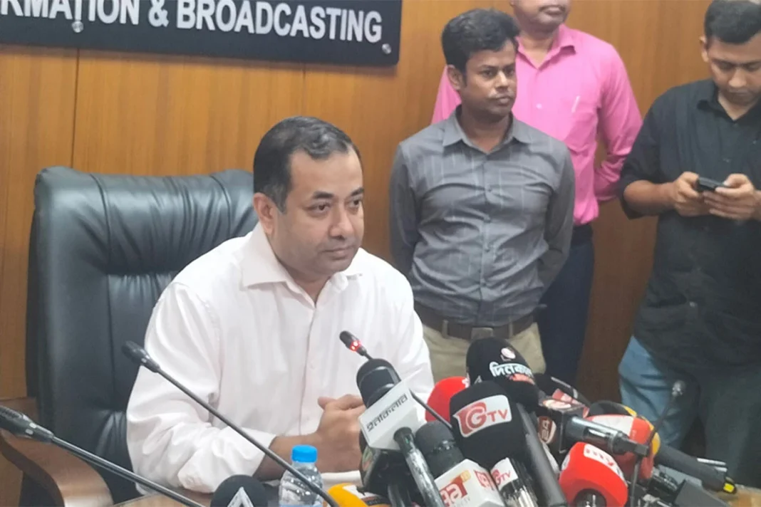 অনিবন্ধিত অনলাইন ও নিউজ পেজের বিষয়ে ব্যবস্থা নিচ্ছে সরকার: তথ্য প্রতিমন্ত্রী অনিবন্ধিত অনলাইন ও নিউজ পেজের বিষয়ে ব্যবস্থা নিচ্ছে সরকার: তথ্য প্রতিমন্ত্রী