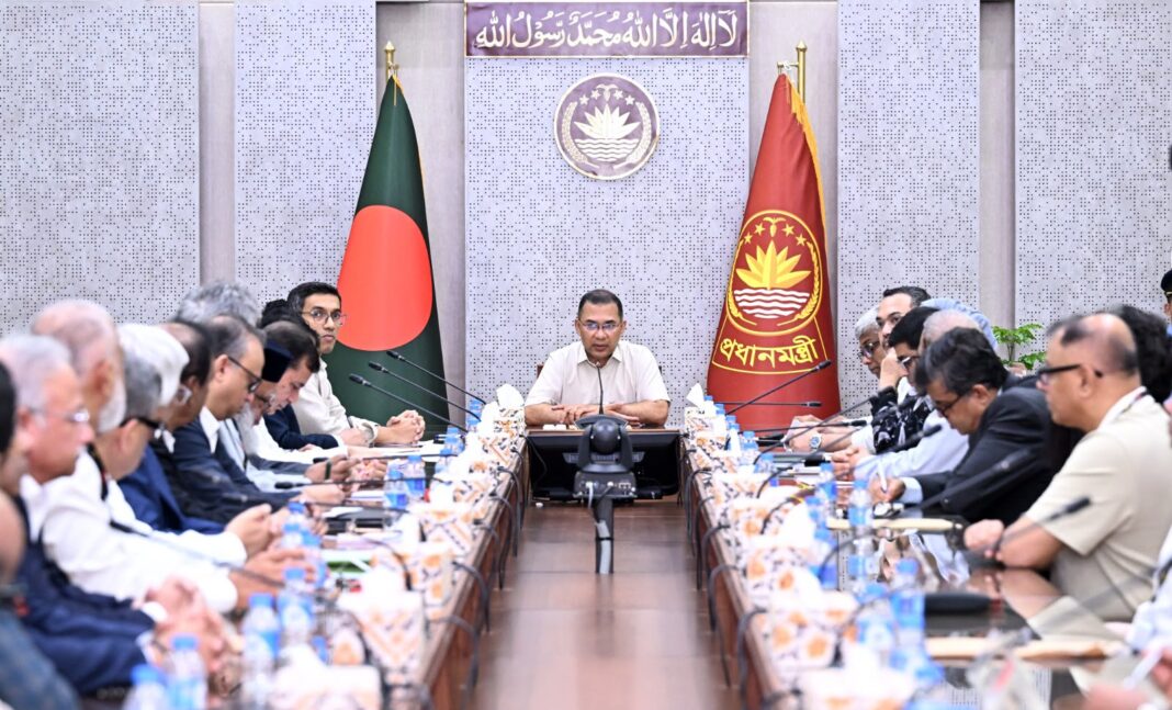 প্রধানমন্ত্রীর সভাপতিত্বে বিদ্যুৎ ও জ্বালানি খাতের চ্যালেঞ্জ ও ভবিষ্যৎ পথরেখা শীর্ষক সভা প্রধানমন্ত্রী তারেক রহমানের সভাপতিত্বে ‘বাংলাদেশের বিদ্যুৎ ও জ্বালানি খাতের চ্যালেঞ্জ ও ভবিষ্যৎ পথরেখা’ শীর্ষক এক সভা