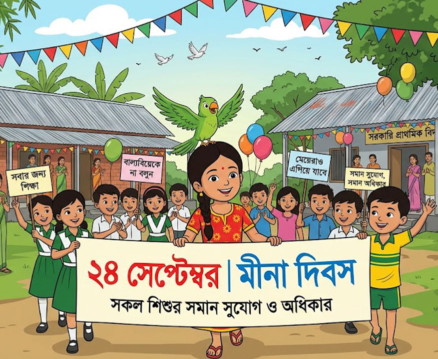 আজ মীনা দিবস আজ মীনা দিবস