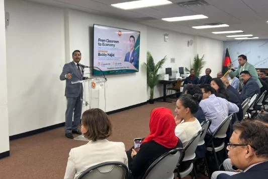 টেকসই উন্নয়নের অন্যতম প্রধান ভিত্তি দক্ষ ও কর্মক্ষম মানবসম্পদ : ববি হাজ্জাজ
